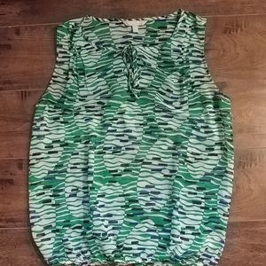 Banana Republic geometric tank